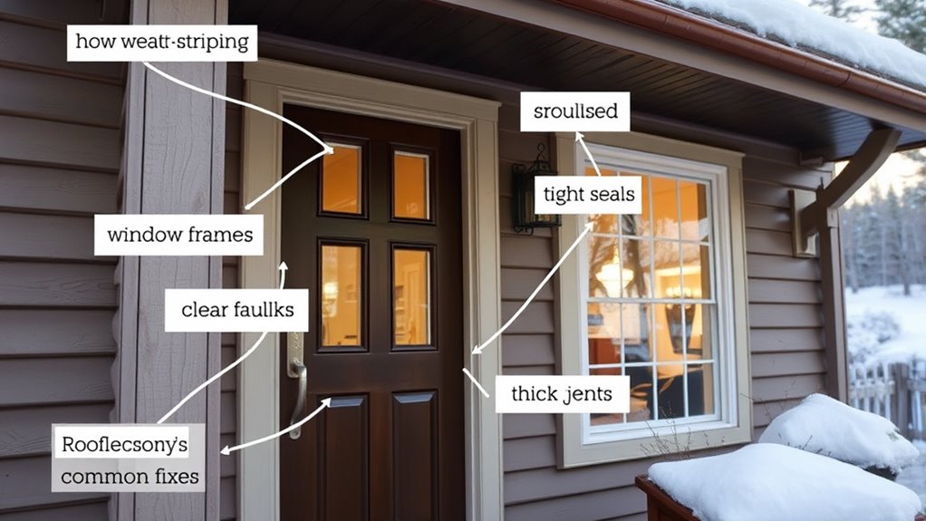 insulation and sealing improvements
