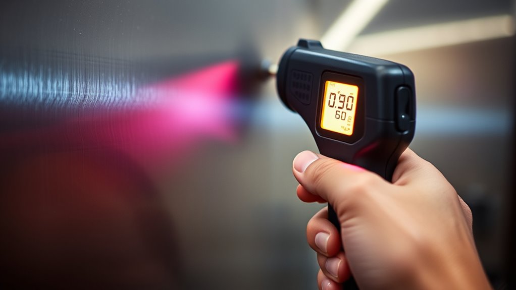 interpreting ir thermometer readings