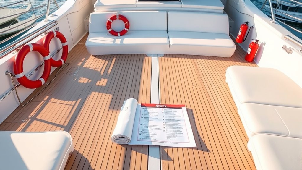 keep deck tidy and safe