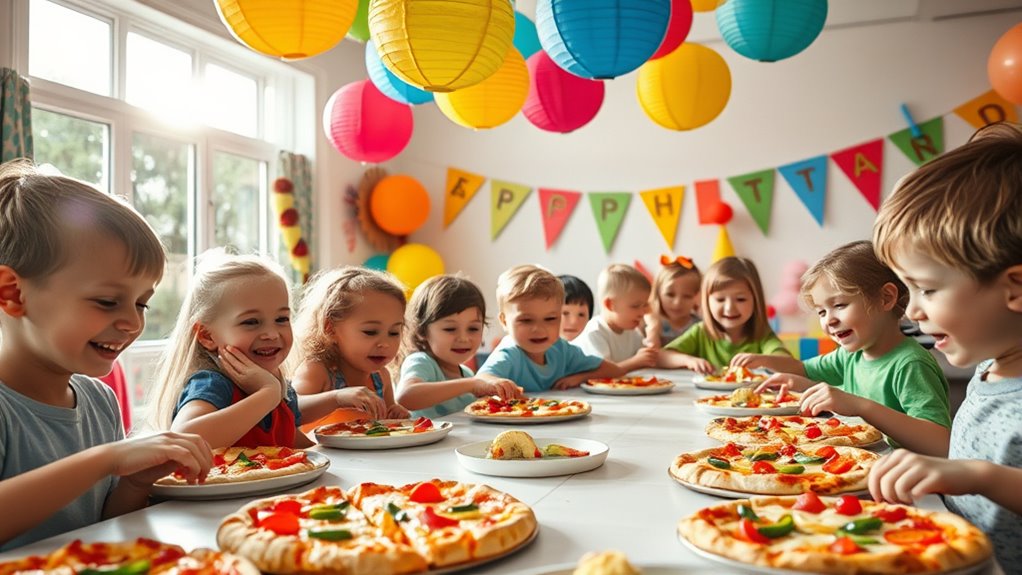 kids pizza party planning