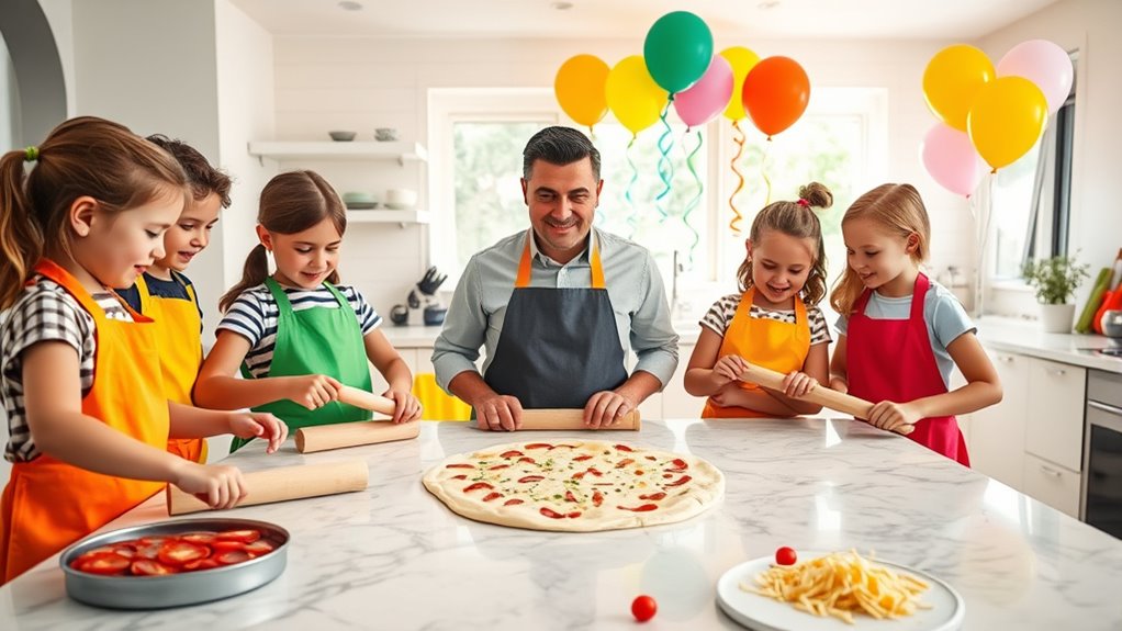 kids pizza party planning