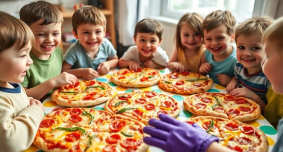 kids pizza party safety
