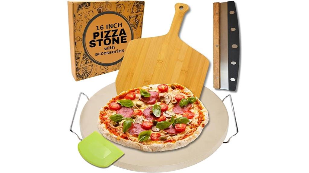 large 16 inch pizza stone
