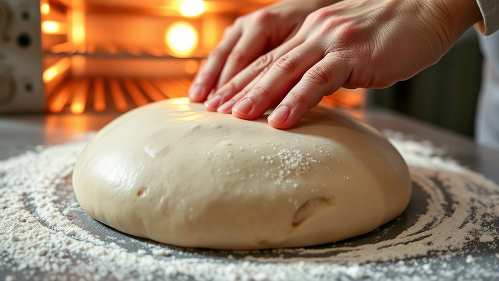 maintain consistent dough temperature
