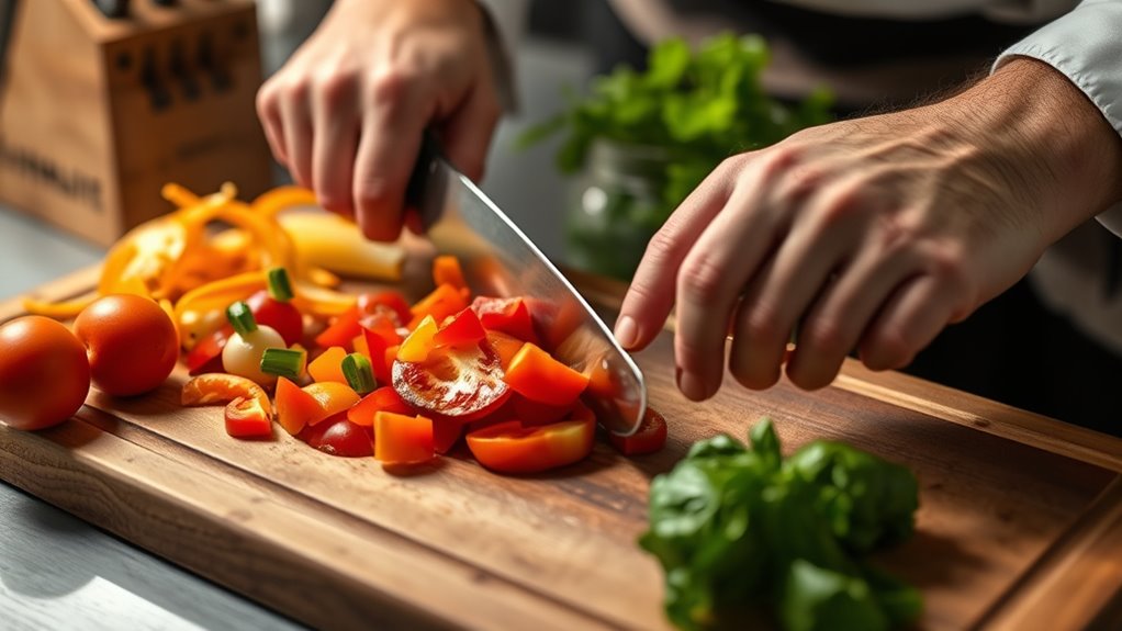 maintain knife and board care