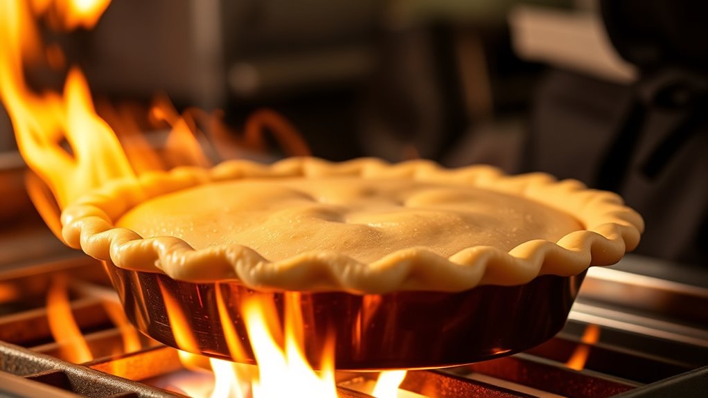 maintain steady oven temperature