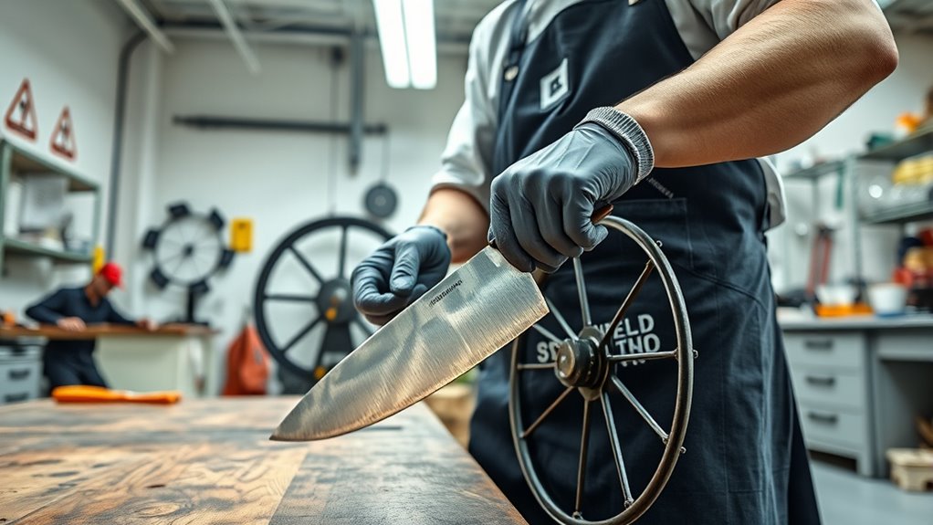 master knife wheel safety