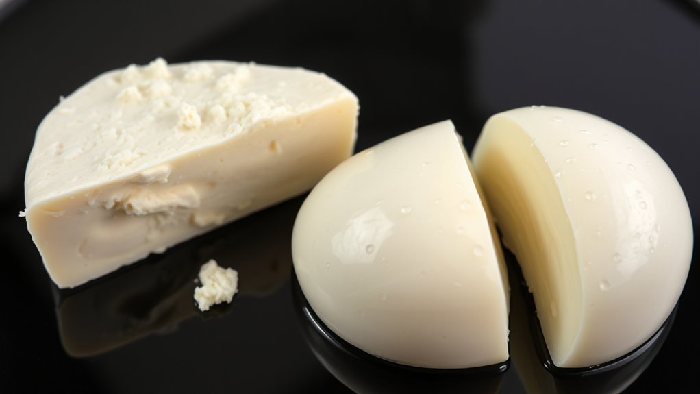 moisture affects mozzarella texture