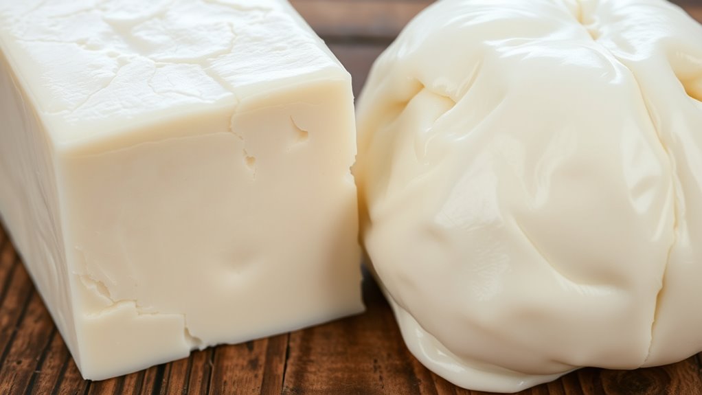 moisture aging melting texture