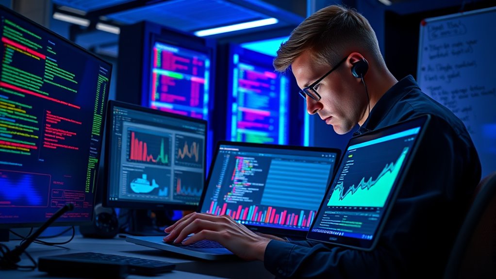 monitor container logs regularly