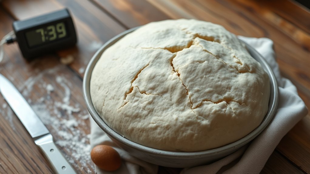 monitor dough s readiness signs