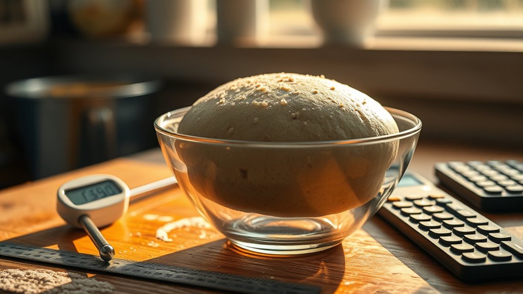 monitor dough temperature accuracy