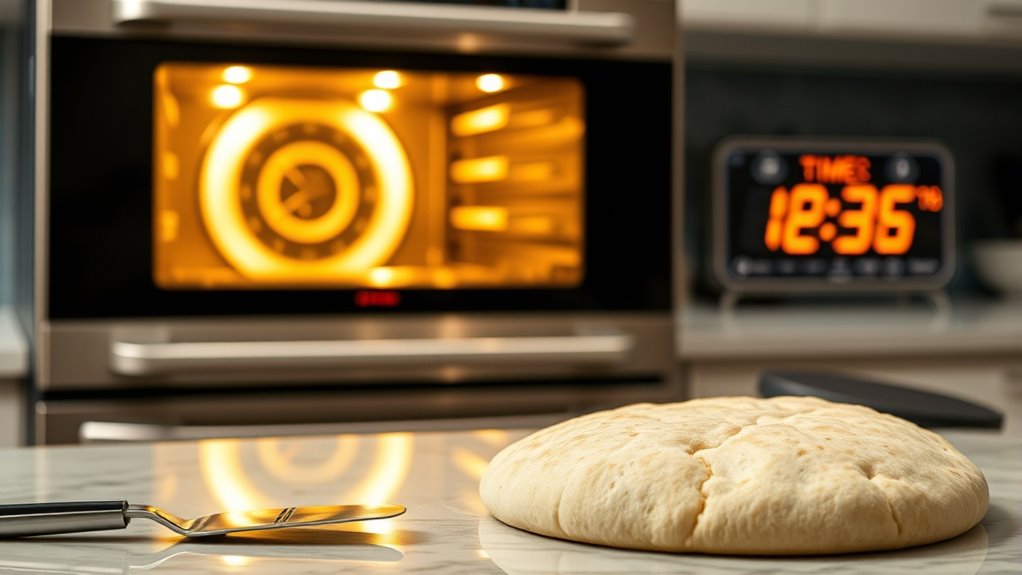 optimal pizza oven preheating