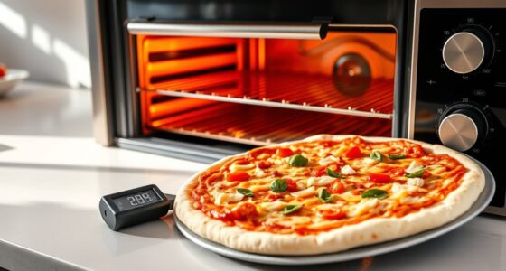 optimal preheat pizza oven