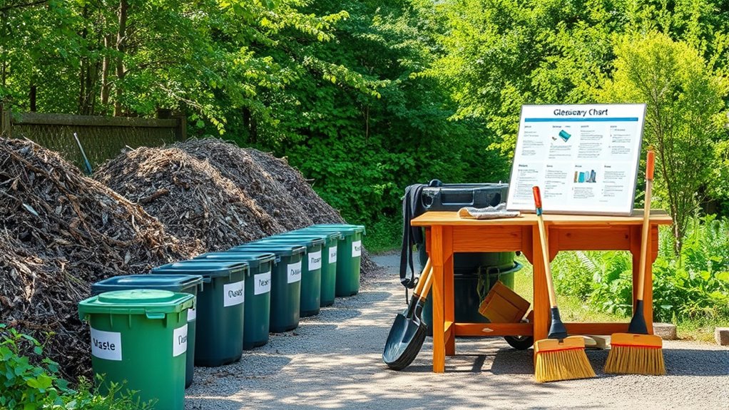 organize cleanup project efficiently