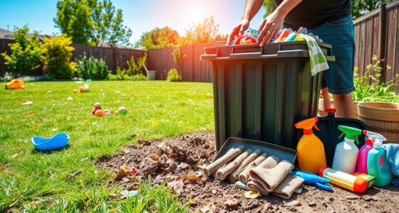outdoor cleaning and maintenance