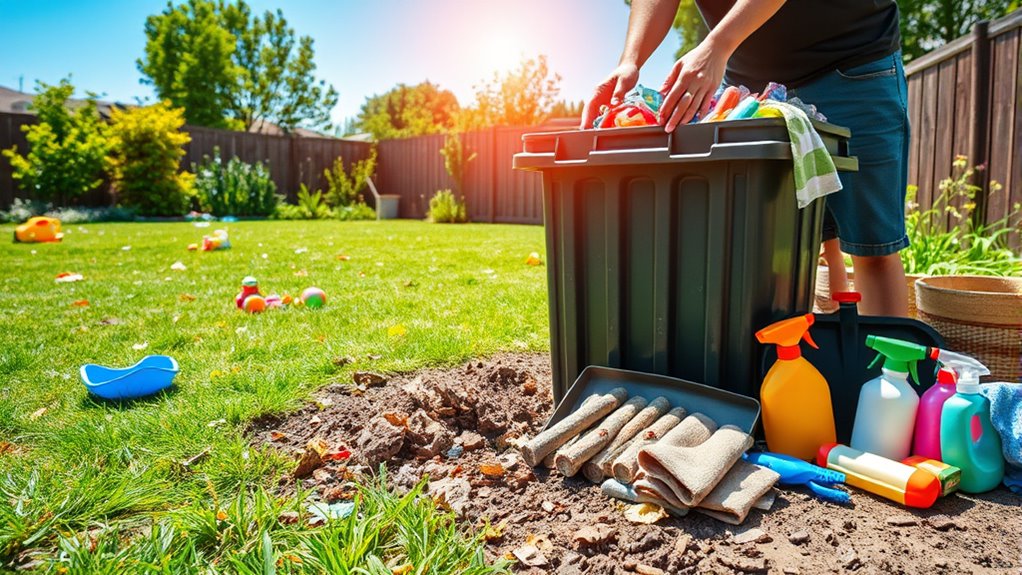 outdoor cleaning and maintenance