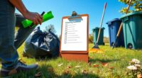 outdoor cleanup process guide
