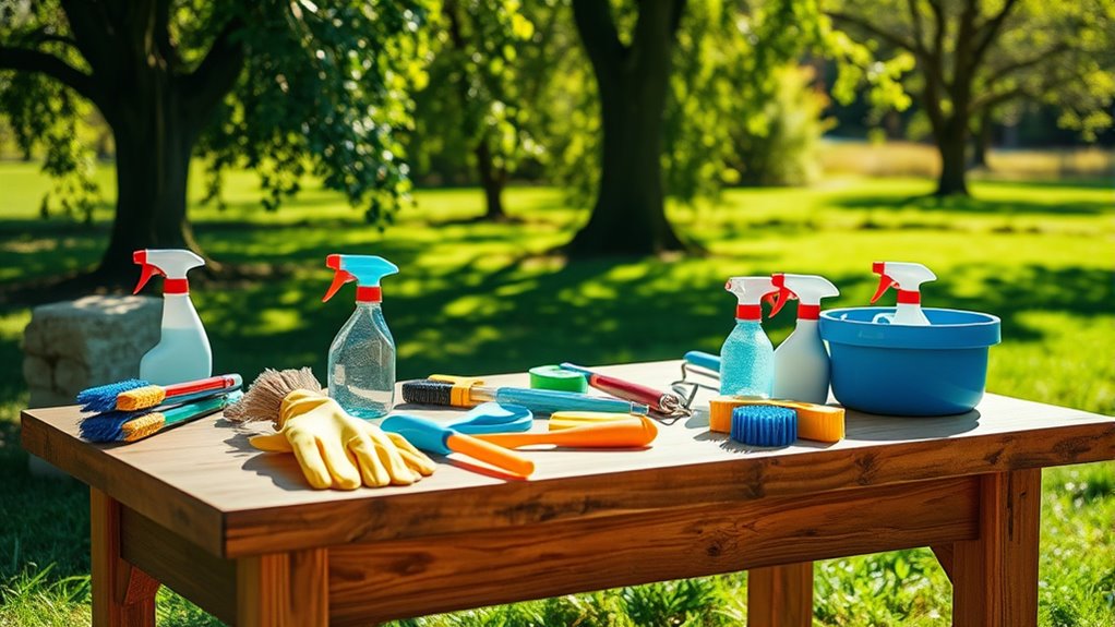 outdoor cleanup process terms