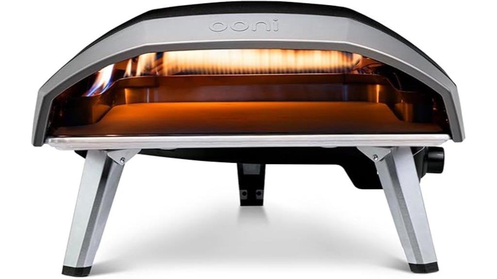 outdoor natural gas pizza oven