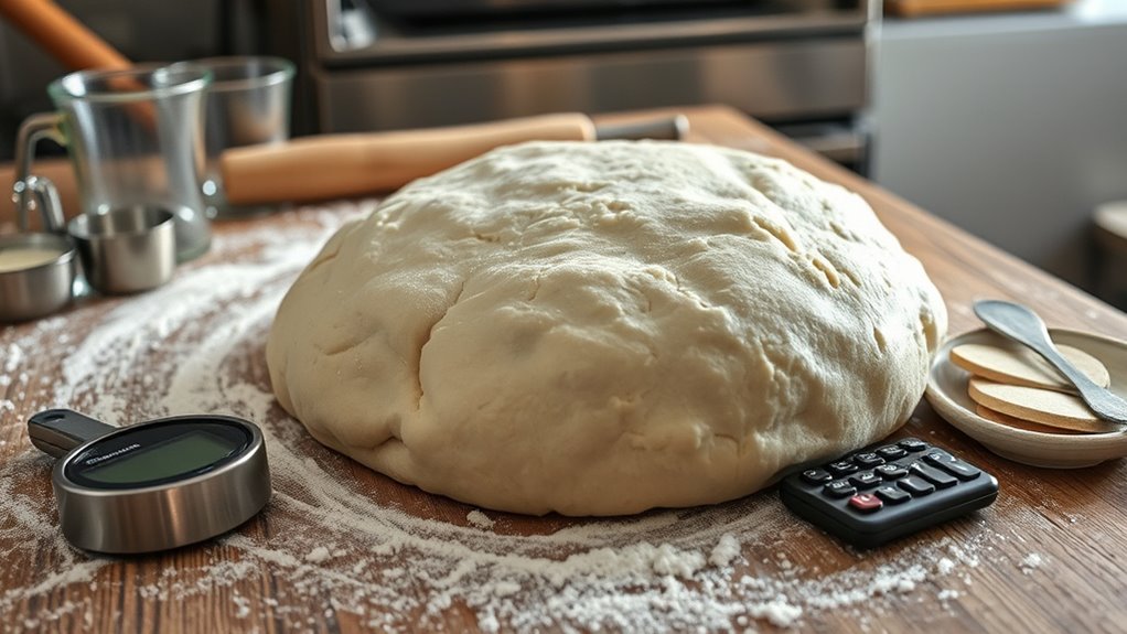 overproofed dough maintenance calculations