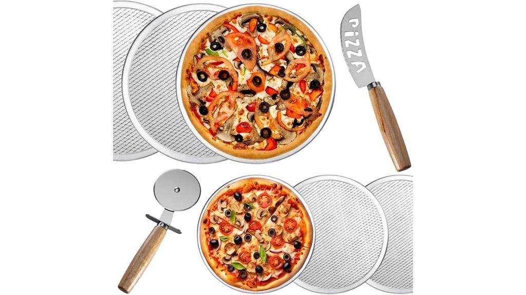 pizza baking and crisper tray