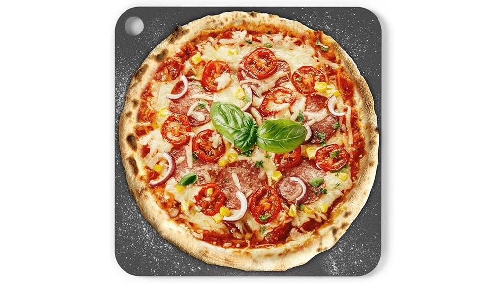 pizza steel with lifting holes