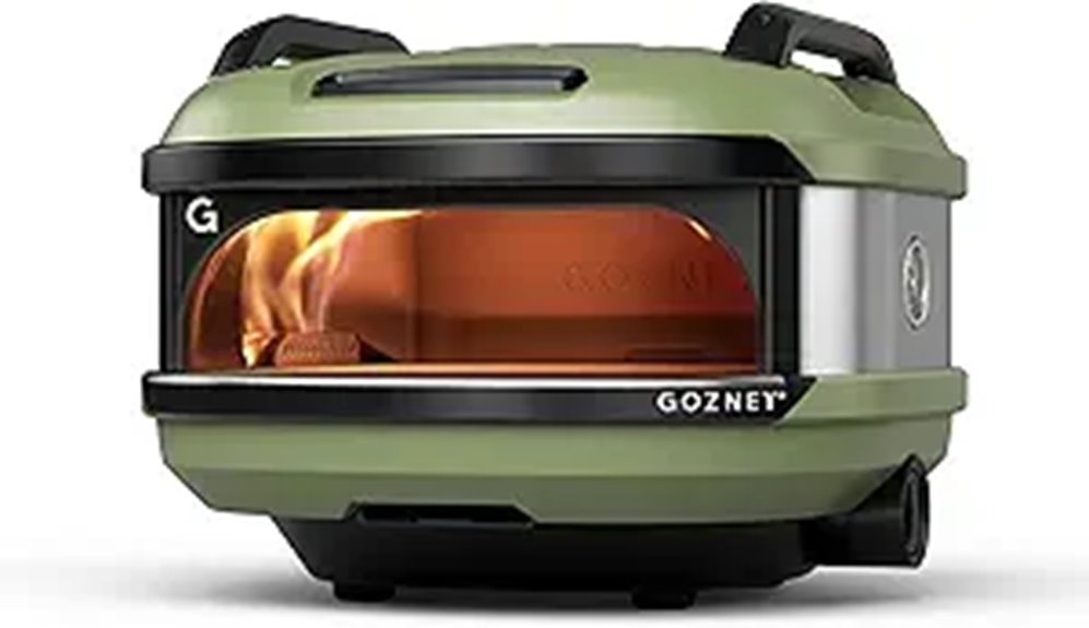 portable olive gas oven