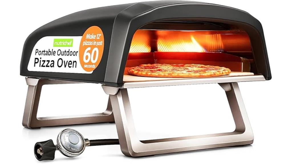 portable outdoor pizza oven