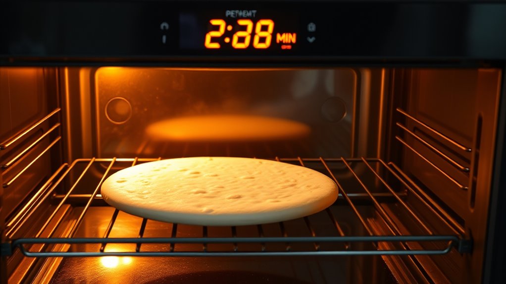 preheat properly for even baking