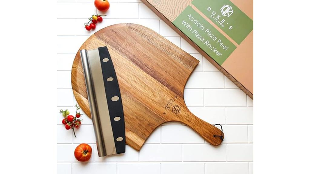 premium acacia pizza tools