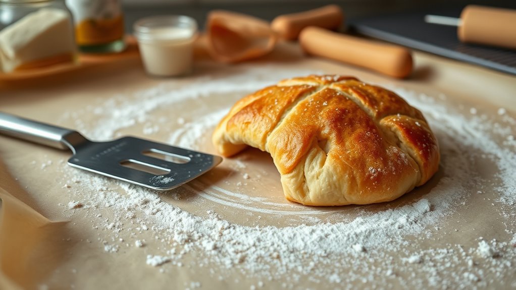 prevent dough sticking issues