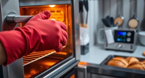 prevent oven burn accidents