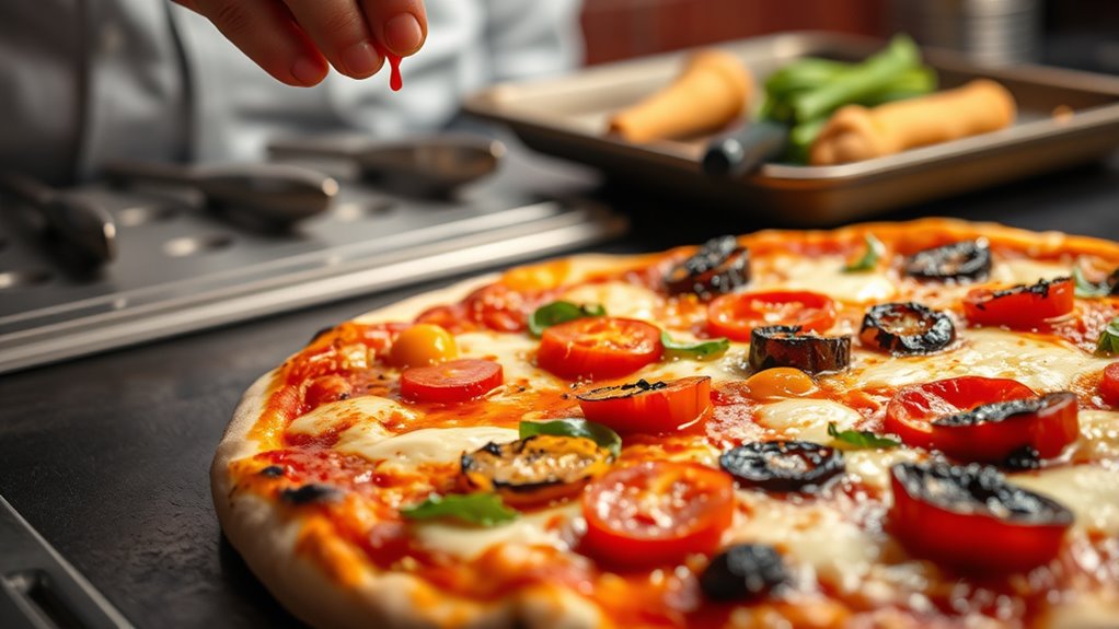 prevent topping burning quickly