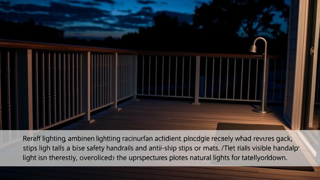 prioritize lighting and safety