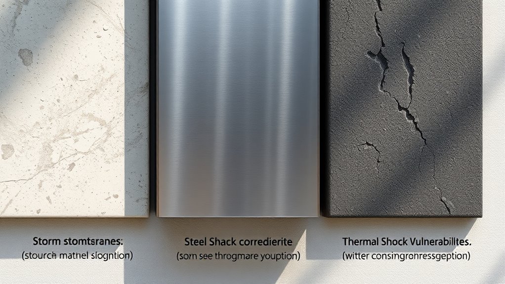 prioritize thermal shock resistance
