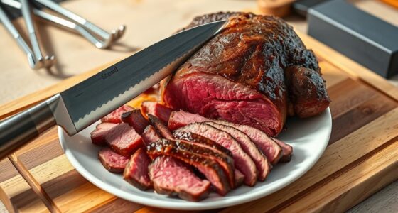 professional cutting and serving techniques