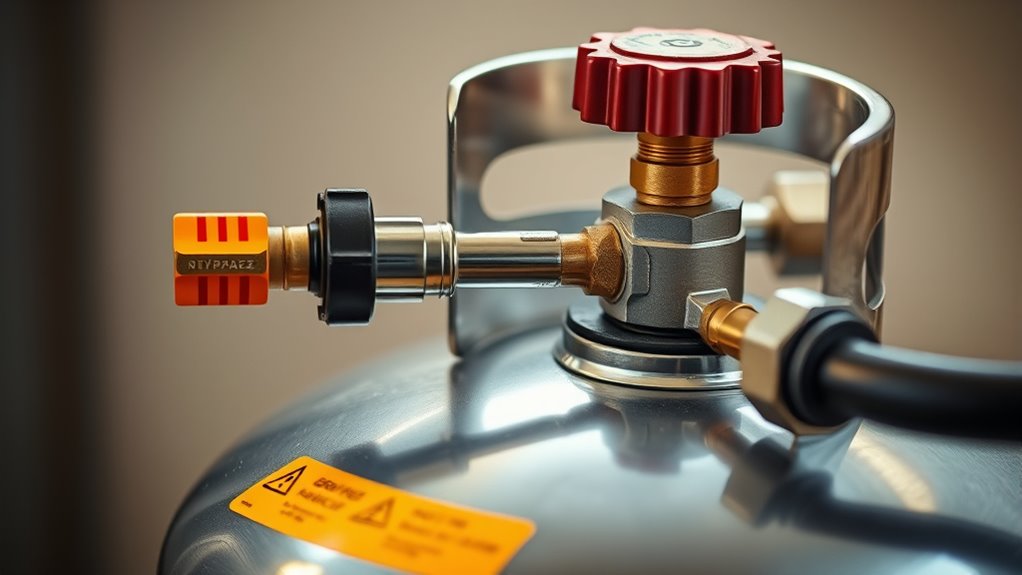 propane handling safety rules