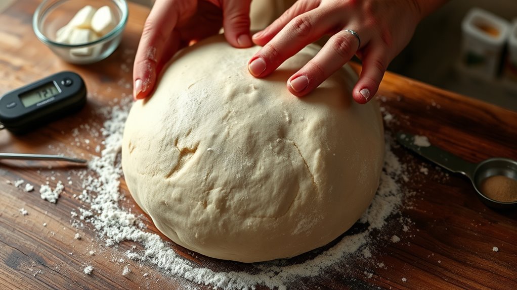 proper dough handling techniques