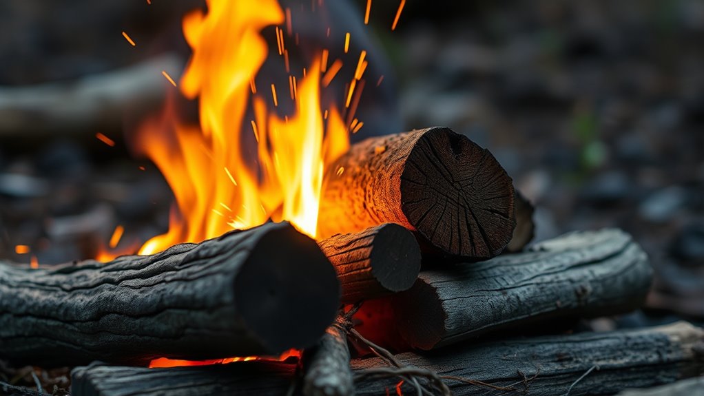 proper fire building techniques