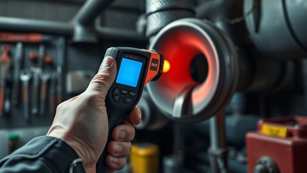 proper infrared measurement technique