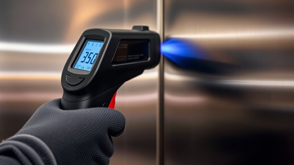 proper infrared measurement techniques