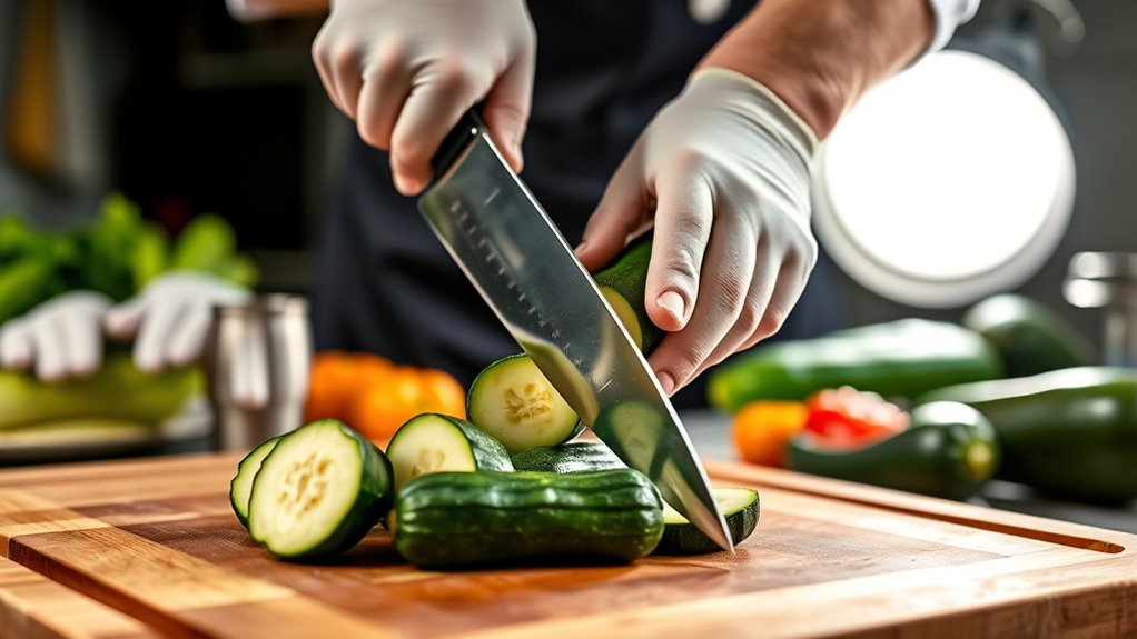 proper knife cutting technique