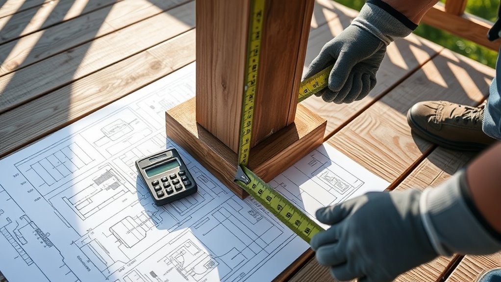 proper support post foundation