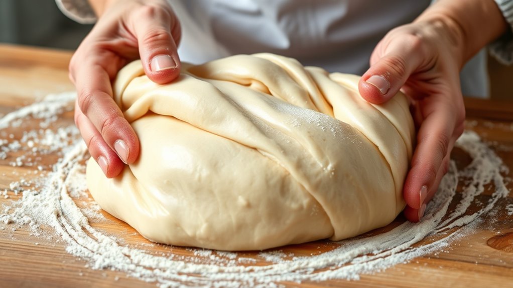 quick gluten development techniques
