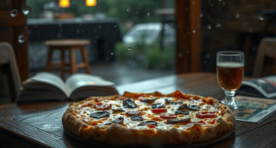 rain pizza myths debunked