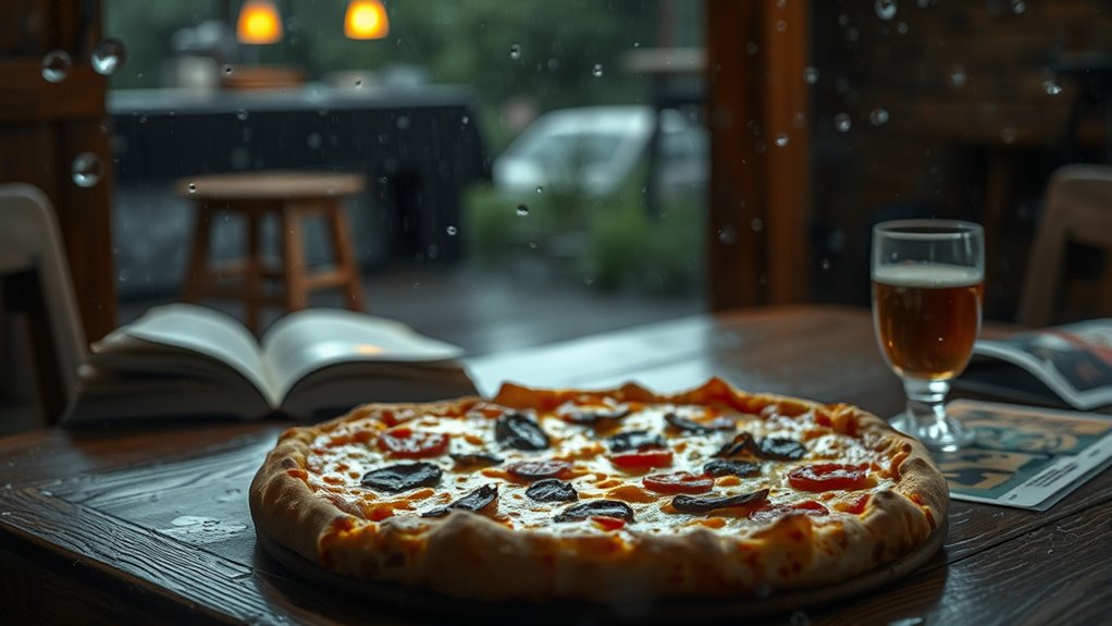 rain pizza myths debunked
