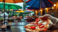 rainy day pizza misconceptions