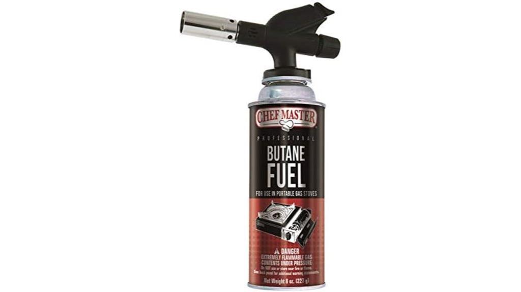 refillable adjustable kitchen torch
