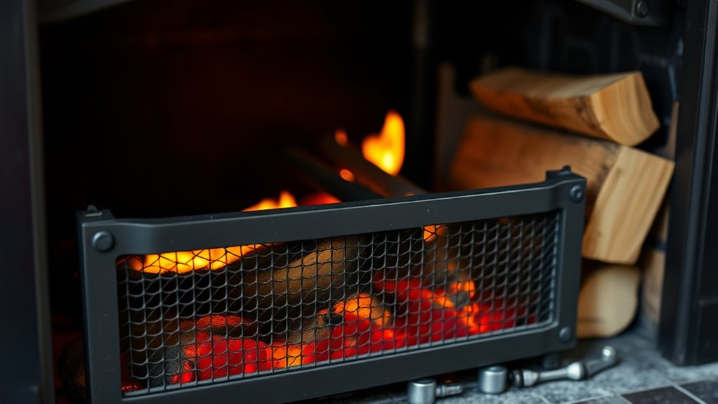 regular chimney inspection and seasoned wood